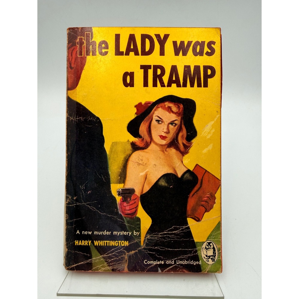 Vintage 1951 The Lady Was a Tramp Harry Whittington Handi-Book Pulp Fiction Noir